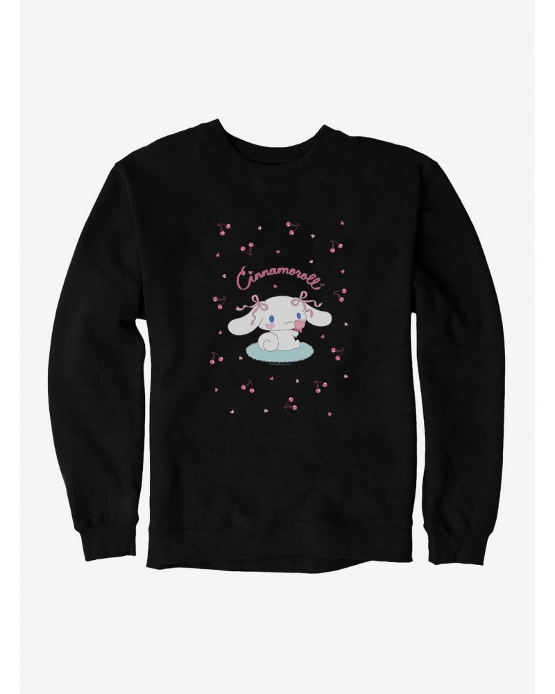 Cinnamoroll Cherry Love Sweatshirt $9.74 Sweatshirts