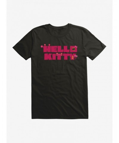 Hello Kitty Sweet Kaiju Stencil T-Shirt $6.69 T-Shirts