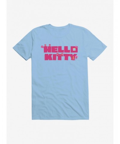 Hello Kitty Sweet Kaiju Stencil T-Shirt $6.69 T-Shirts