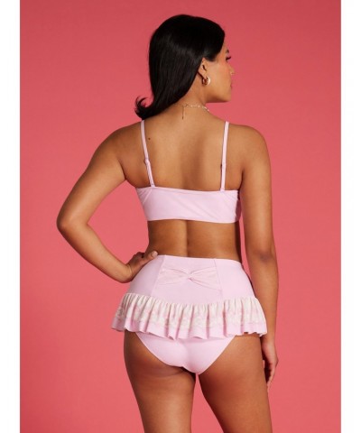 My Melody Pink Ruffle Swim Top $10.26 Tops