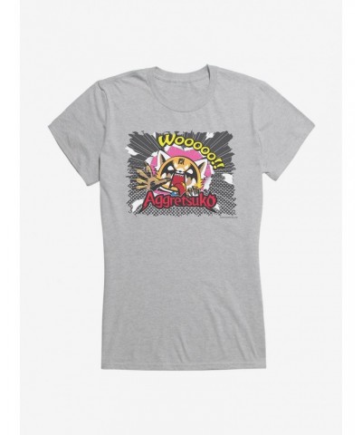 Aggretsuko Dark Breakout Girls T-Shirt $7.37 T-Shirts