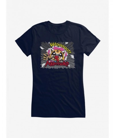 Aggretsuko Dark Breakout Girls T-Shirt $7.37 T-Shirts