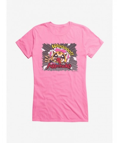 Aggretsuko Dark Breakout Girls T-Shirt $7.37 T-Shirts