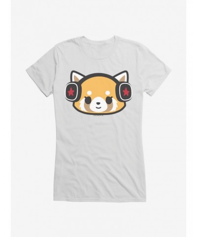 Aggretsuko Metal Headphones Girls T-Shirt $6.97 T-Shirts