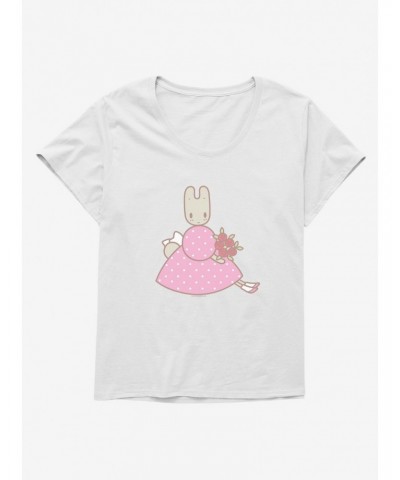 Marron Cream Pretty In Pink Girls T-Shirt Plus Size $9.71 T-Shirts