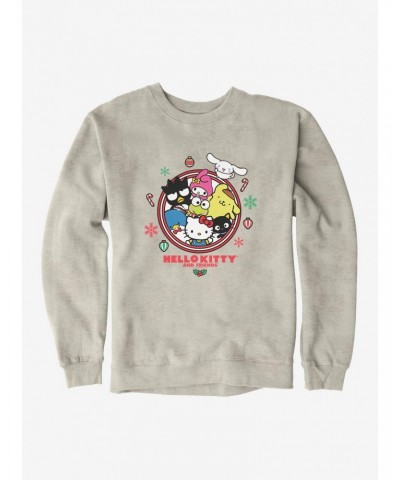 Hello Kitty and Friends Christmas Decorations Sweatshirt $14.46 Sweatshirts