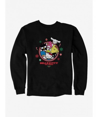 Hello Kitty and Friends Christmas Decorations Sweatshirt $14.46 Sweatshirts