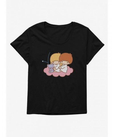 Little Twin Stars Cloud Ride Girls T-Shirt Plus Size $6.94 T-Shirts