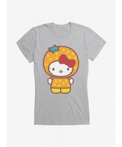 Hello Kitty Five A Day Orange Outfit Girls T-Shirt $7.77 T-Shirts