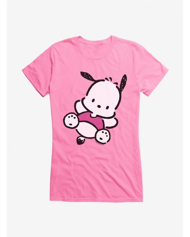 Pochacco Taking A Break Girls T-Shirt $9.16 T-Shirts