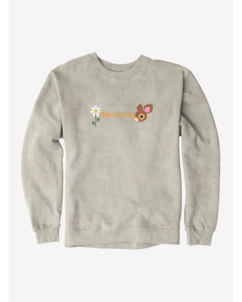 Deery-Lou Flower Logo Sweatshirt $9.74 Sweatshirts