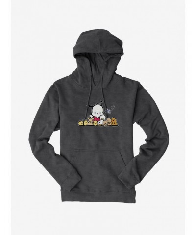 Pochacco Outdoor Fun With Friends Hoodie $12.57 Hoodies