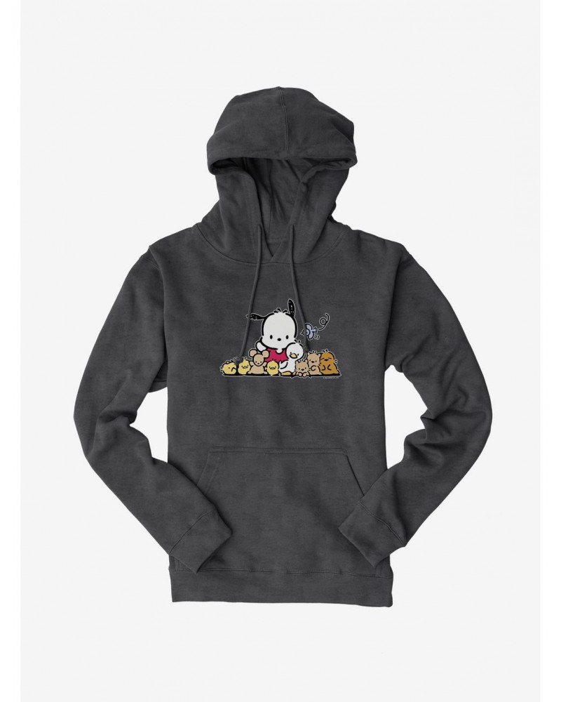 Pochacco Outdoor Fun With Friends Hoodie $12.57 Hoodies