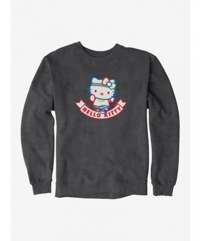 Hello Kitty Color Sports Sweatshirt $13.28 Sweatshirts