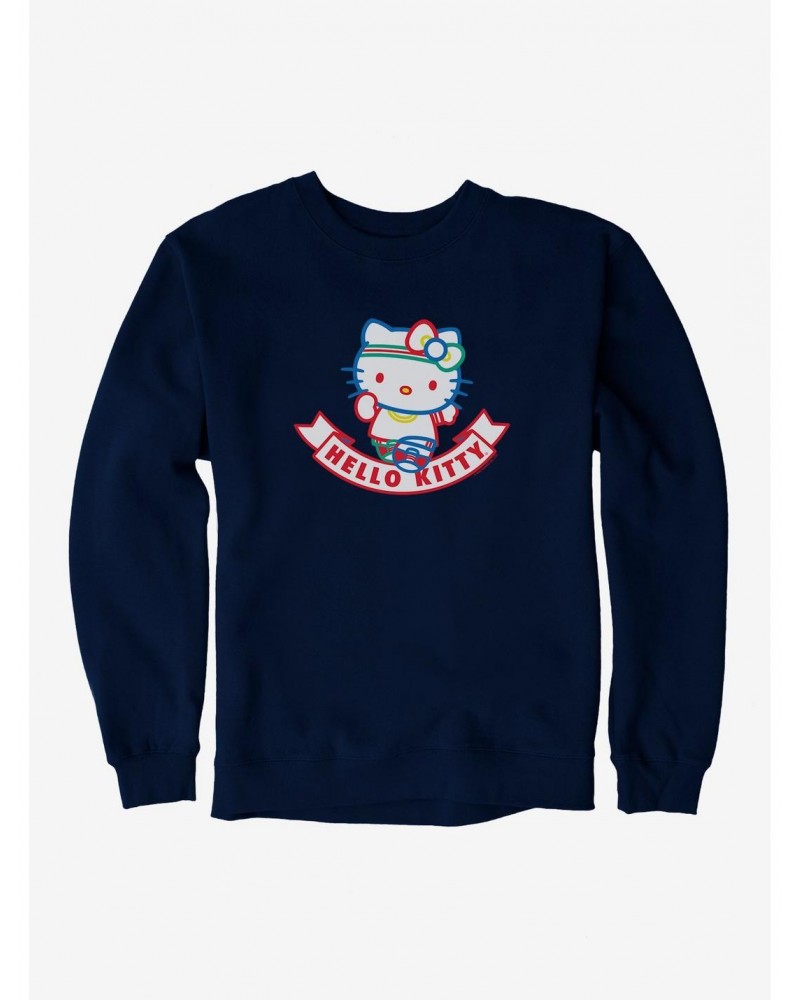 Hello Kitty Color Sports Sweatshirt $13.28 Sweatshirts