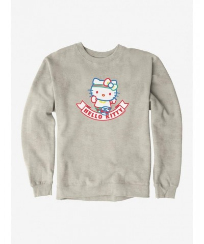 Hello Kitty Color Sports Sweatshirt $13.28 Sweatshirts