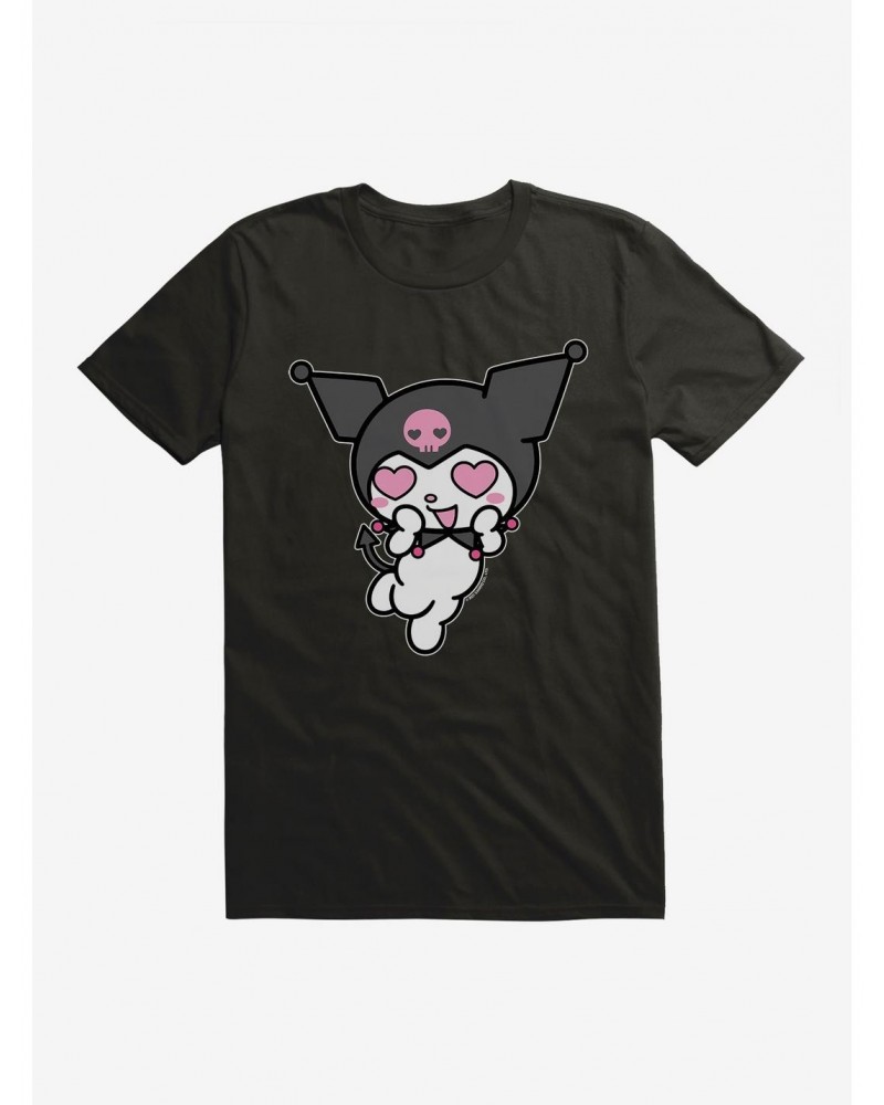 Kuromi Heart Eyes T-Shirt $8.60 T-Shirts