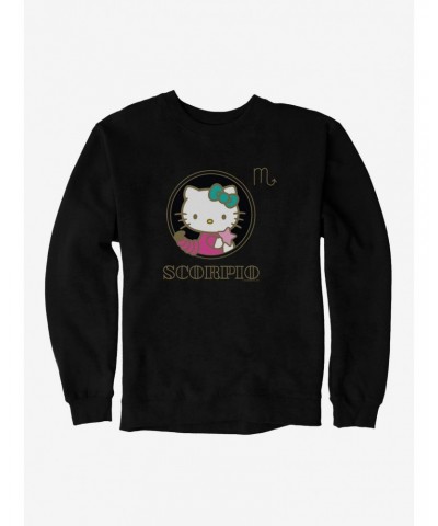 Hello Kitty Star Sign Scorpio Stencil Sweatshirt $13.58 Sweatshirts
