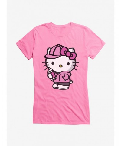 Hello Kitty Pink Front Girls T-Shirt $7.77 T-Shirts