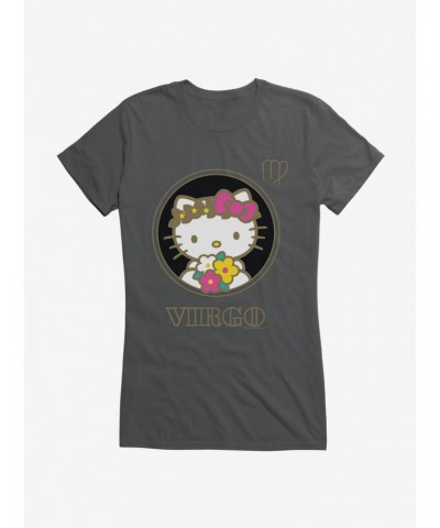 Hello Kitty Star Sign Capricorn Stencil Girls T-Shirt $8.96 T-Shirts