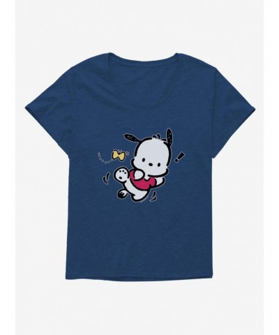 Pochacco Butterfly Chase Girls T-Shirt Plus Size $7.17 T-Shirts