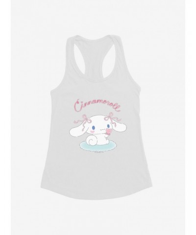 Cinnamoroll Logo Girls Tank $5.98 Tanks