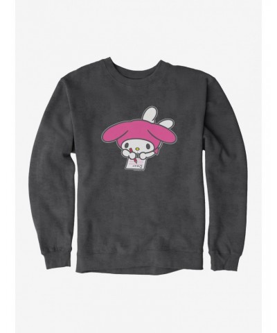 My Melody Writing Sweatshirt $13.87 Sweatshirts