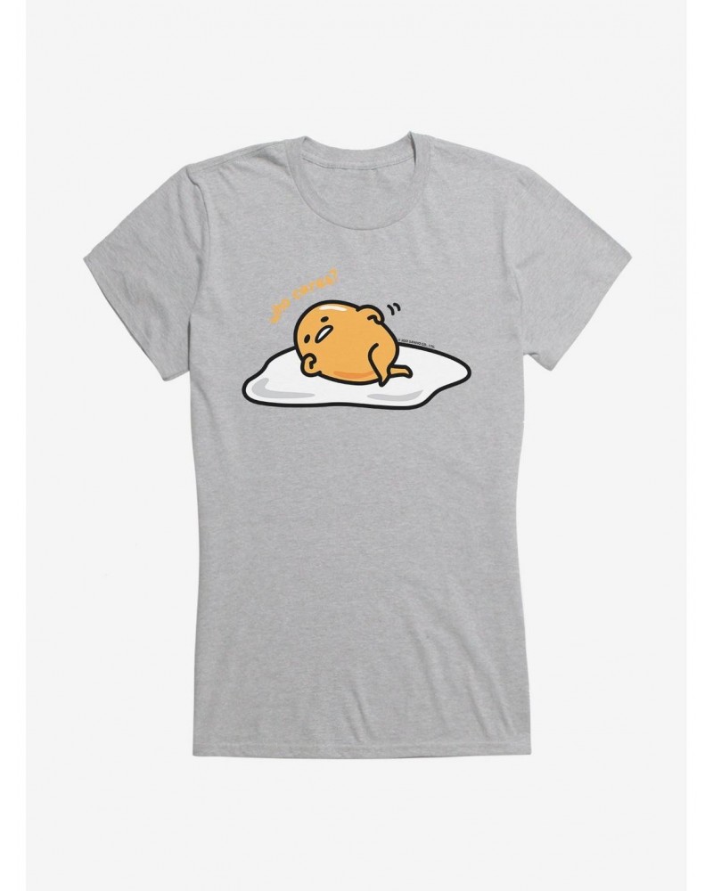 Gudetama Who Cares? Girls T-Shirt $8.76 T-Shirts