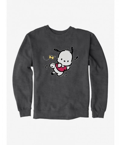 Pochacco Butterfly Chase Sweatshirt $13.58 Sweatshirts