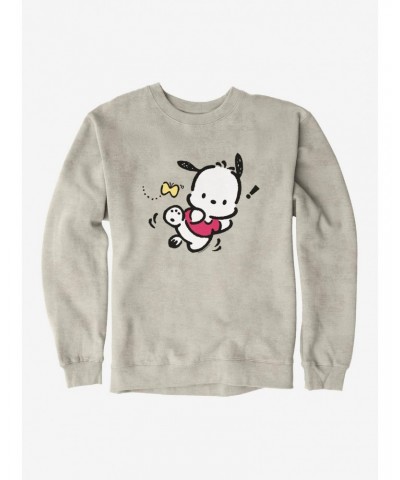 Pochacco Butterfly Chase Sweatshirt $13.58 Sweatshirts