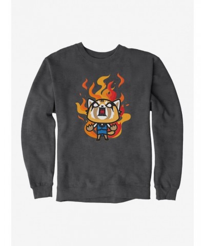 Aggretsuko Metal Rage Sweatshirt $10.04 Sweatshirts