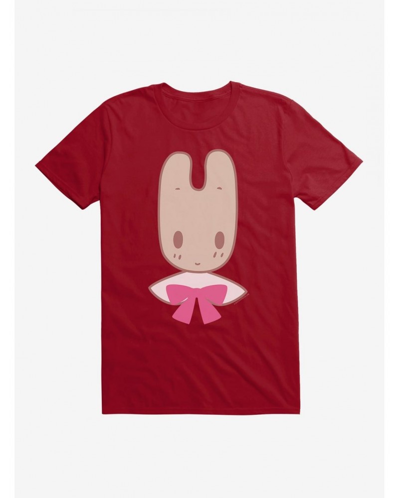 Marron Cream Pink Bow Bunny T-Shirt $5.93 T-Shirts