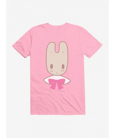 Marron Cream Pink Bow Bunny T-Shirt $5.93 T-Shirts