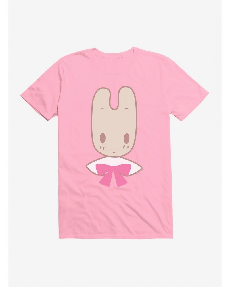 Marron Cream Pink Bow Bunny T-Shirt $5.93 T-Shirts