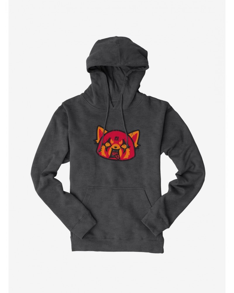 Aggretsuko Metal Rock Out To The Max Hoodie $14.37 Hoodies