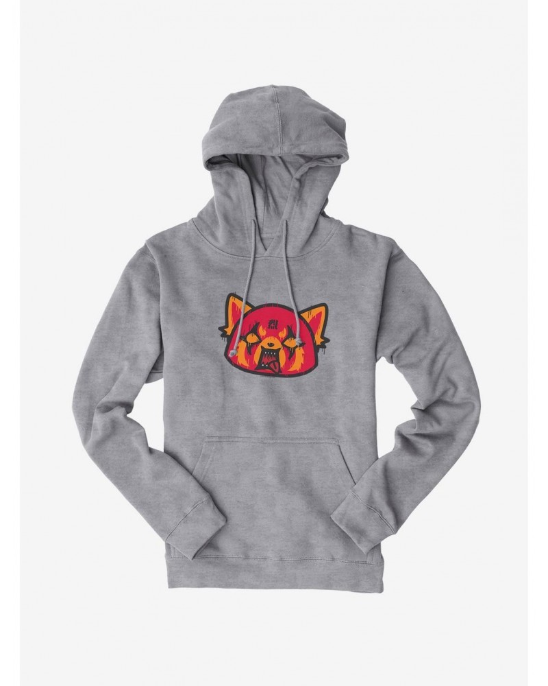 Aggretsuko Metal Rock Out To The Max Hoodie $14.37 Hoodies