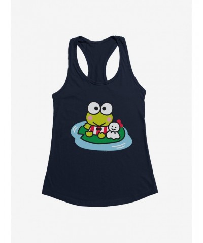 Keroppi & Teru Teru Sitting Girls Tank $9.96 Tanks