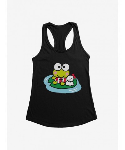 Keroppi & Teru Teru Sitting Girls Tank $9.96 Tanks