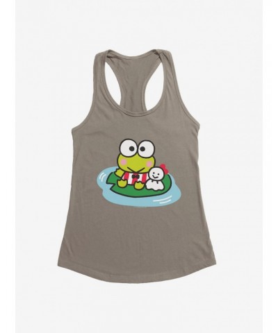 Keroppi & Teru Teru Sitting Girls Tank $9.96 Tanks