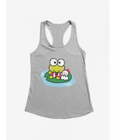 Keroppi & Teru Teru Sitting Girls Tank $9.96 Tanks