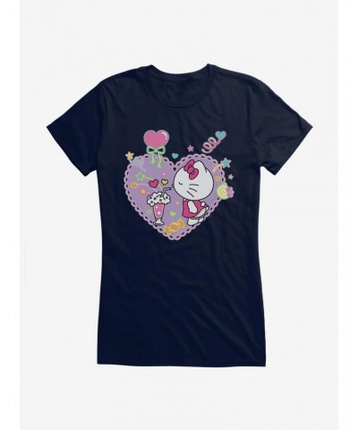 Hello Kitty Sugar Rush Sugar Shake Girls T-Shirt $9.16 T-Shirts