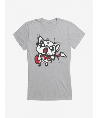 Aggretsuko Metal Hard Rock Girls T-Shirt $6.77 T-Shirts