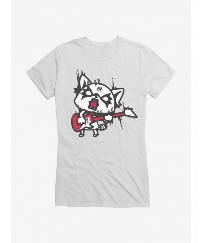 Aggretsuko Metal Hard Rock Girls T-Shirt $6.77 T-Shirts