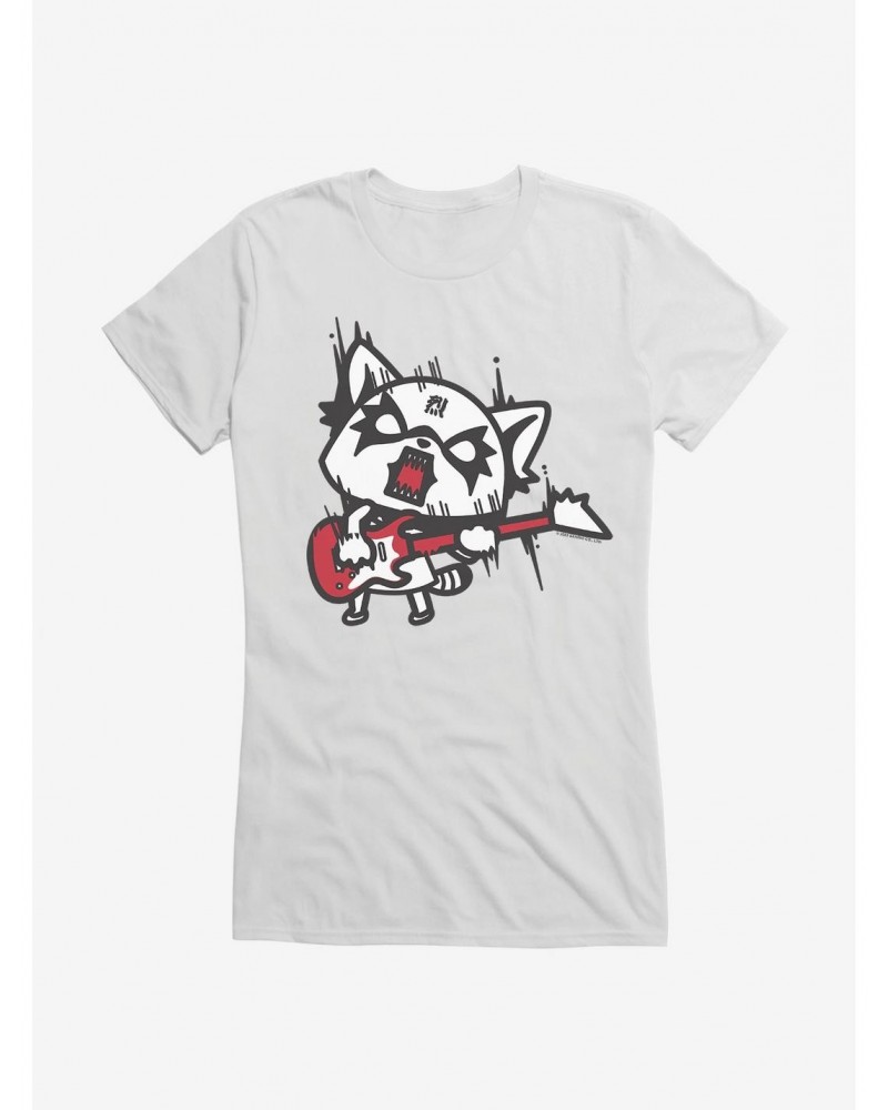 Aggretsuko Metal Hard Rock Girls T-Shirt $6.77 T-Shirts