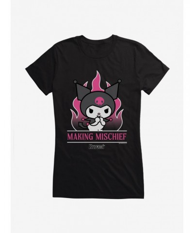 My Melody & Kuromi Making Mischief Girls T-Shirt $8.17 T-Shirts