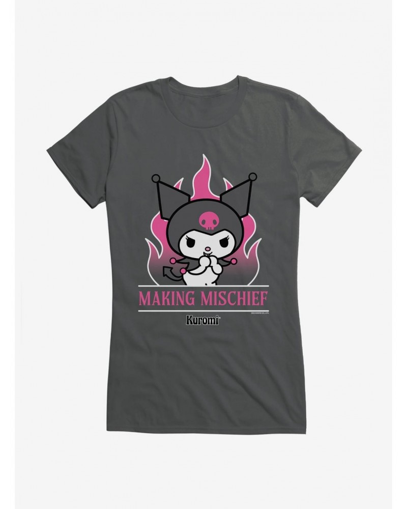 My Melody & Kuromi Making Mischief Girls T-Shirt $8.17 T-Shirts