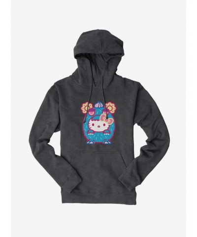 Hello Kitty Sweet Kaiju Pouch Hoodie $17.96 Hoodies