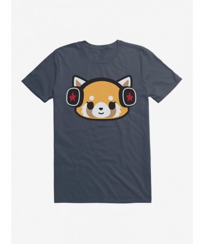 Aggretsuko Metal Headphones T-Shirt $6.69 T-Shirts