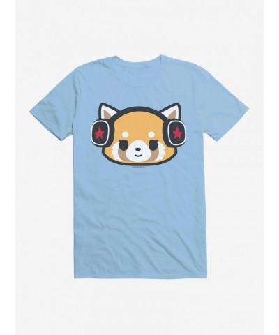 Aggretsuko Metal Headphones T-Shirt $6.69 T-Shirts