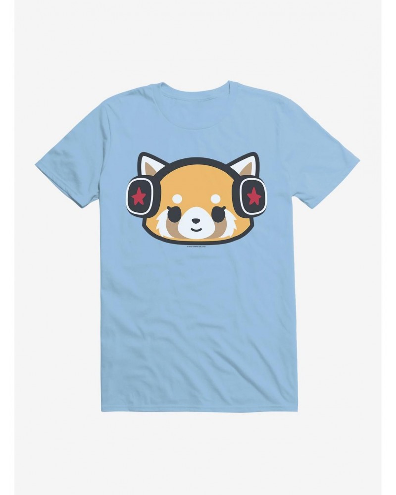 Aggretsuko Metal Headphones T-Shirt $6.69 T-Shirts